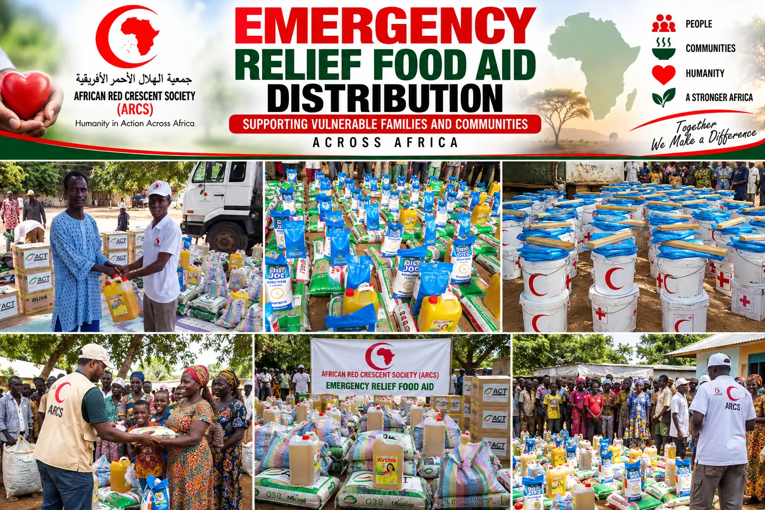 ARCS emergency relief operation