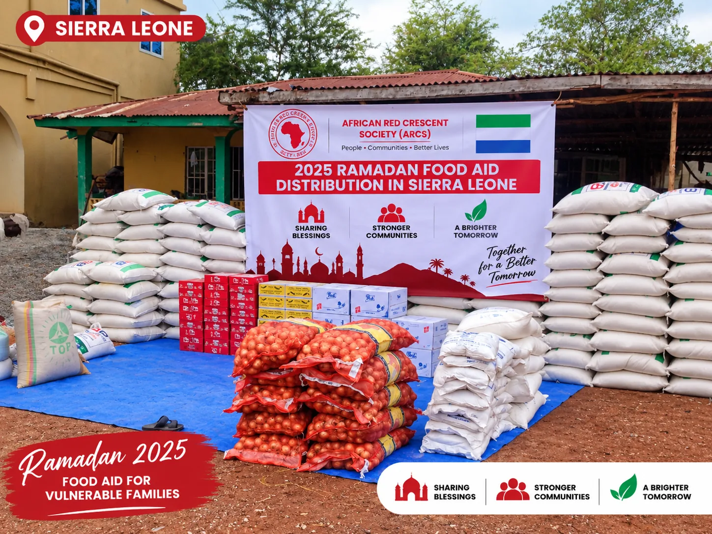 ARCS food aid and community care programme