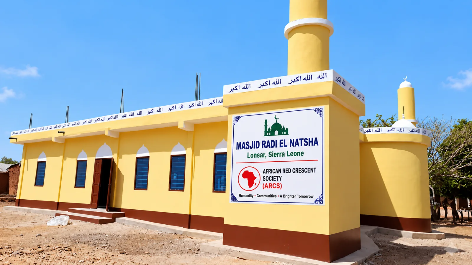 ARCS mosque construction programme