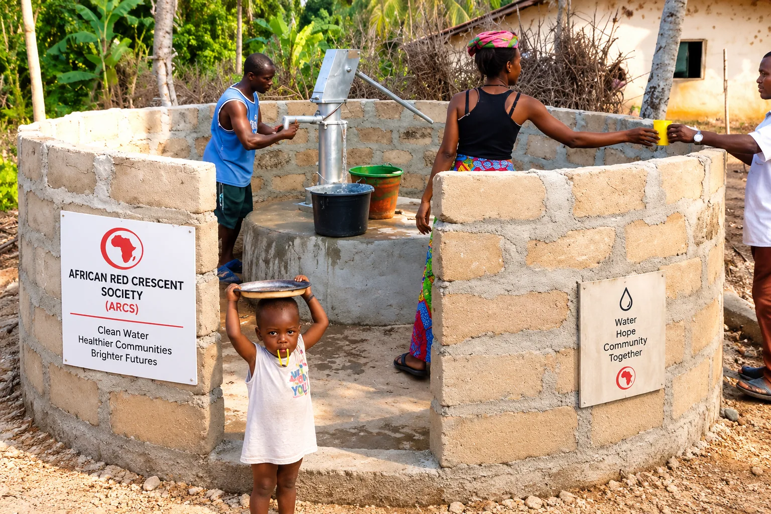 ARCS community water well programme