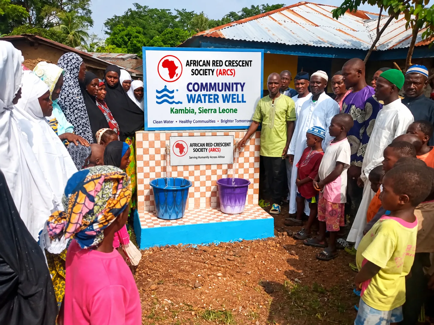 ARCS community water well programme