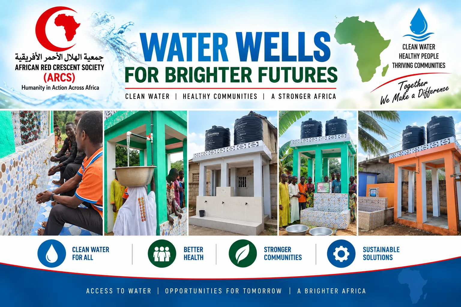 ARCS community water well programme