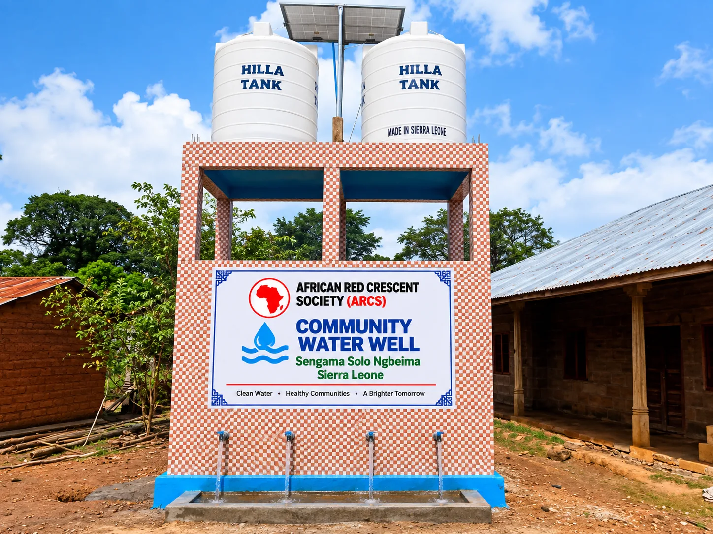 ARCS community water well programme