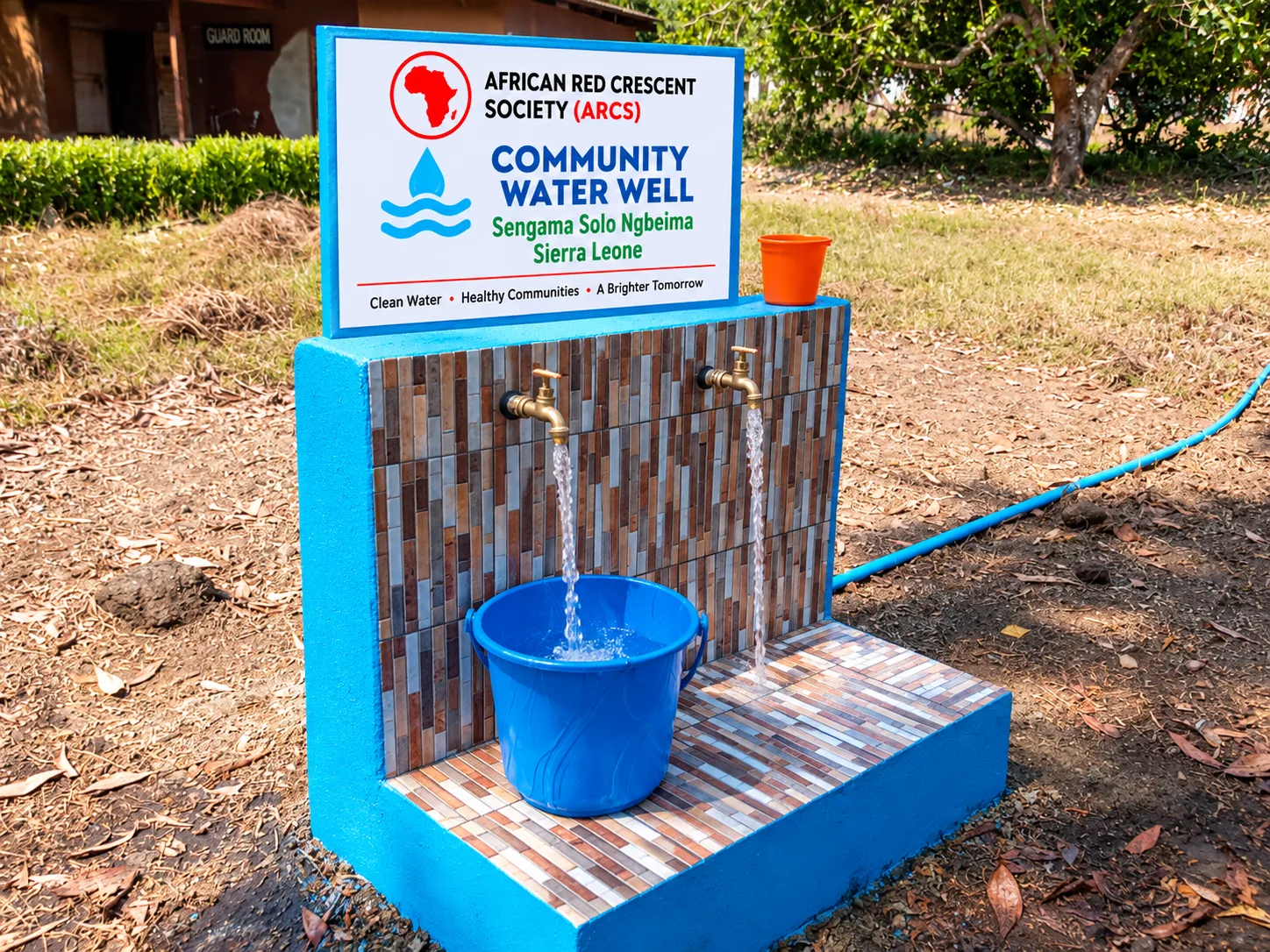 ARCS community water well programme