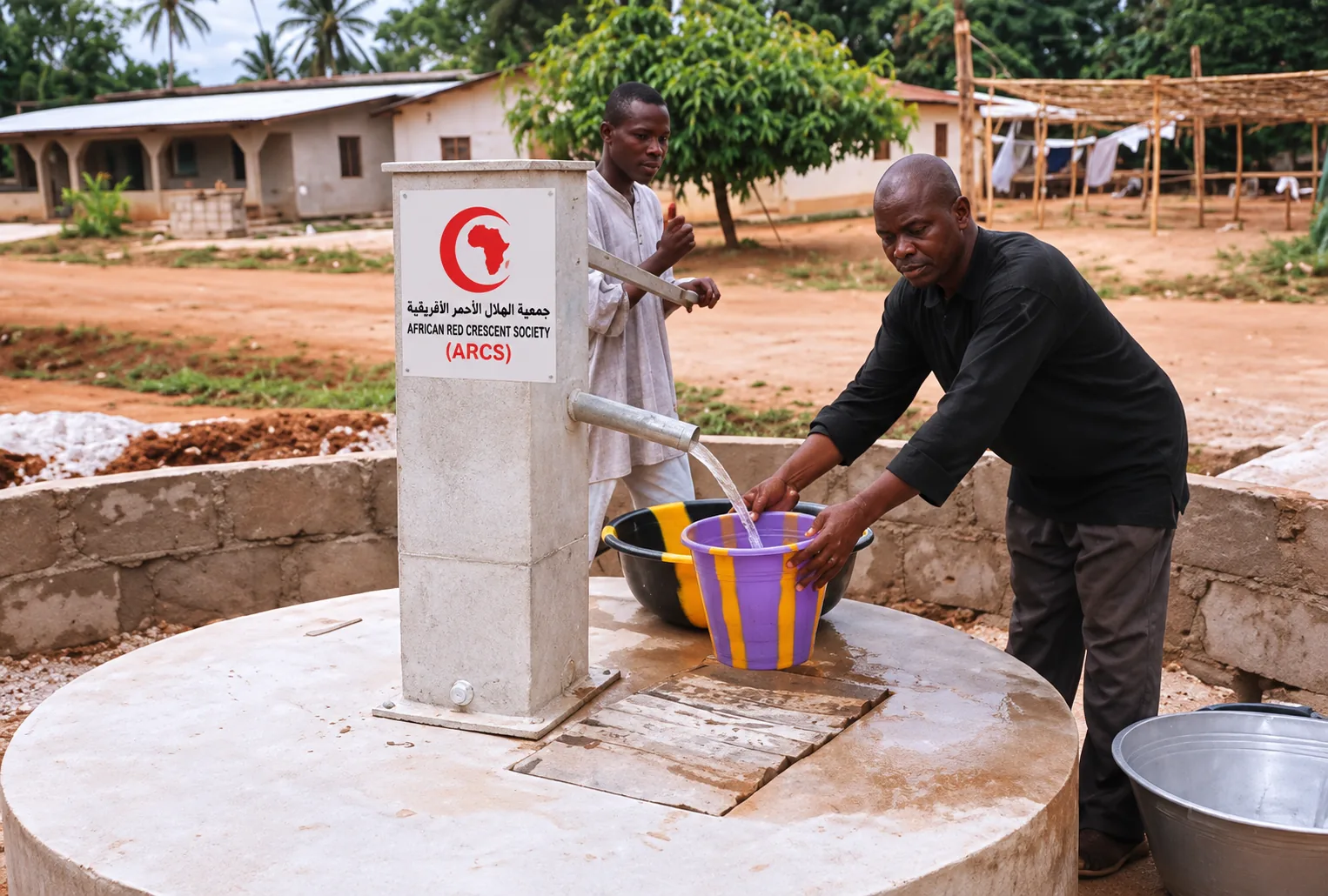 ARCS community water well programme