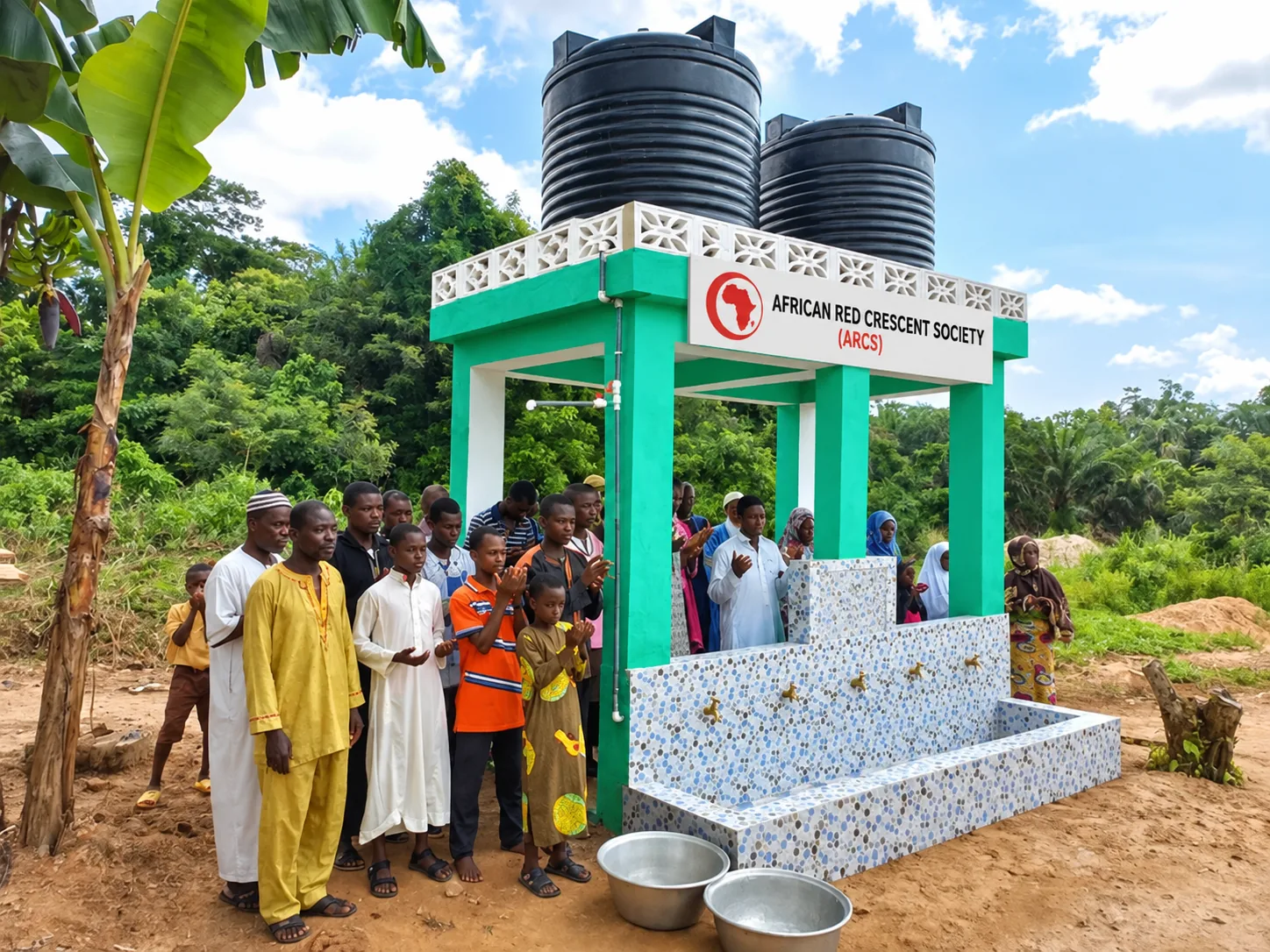ARCS community water well programme