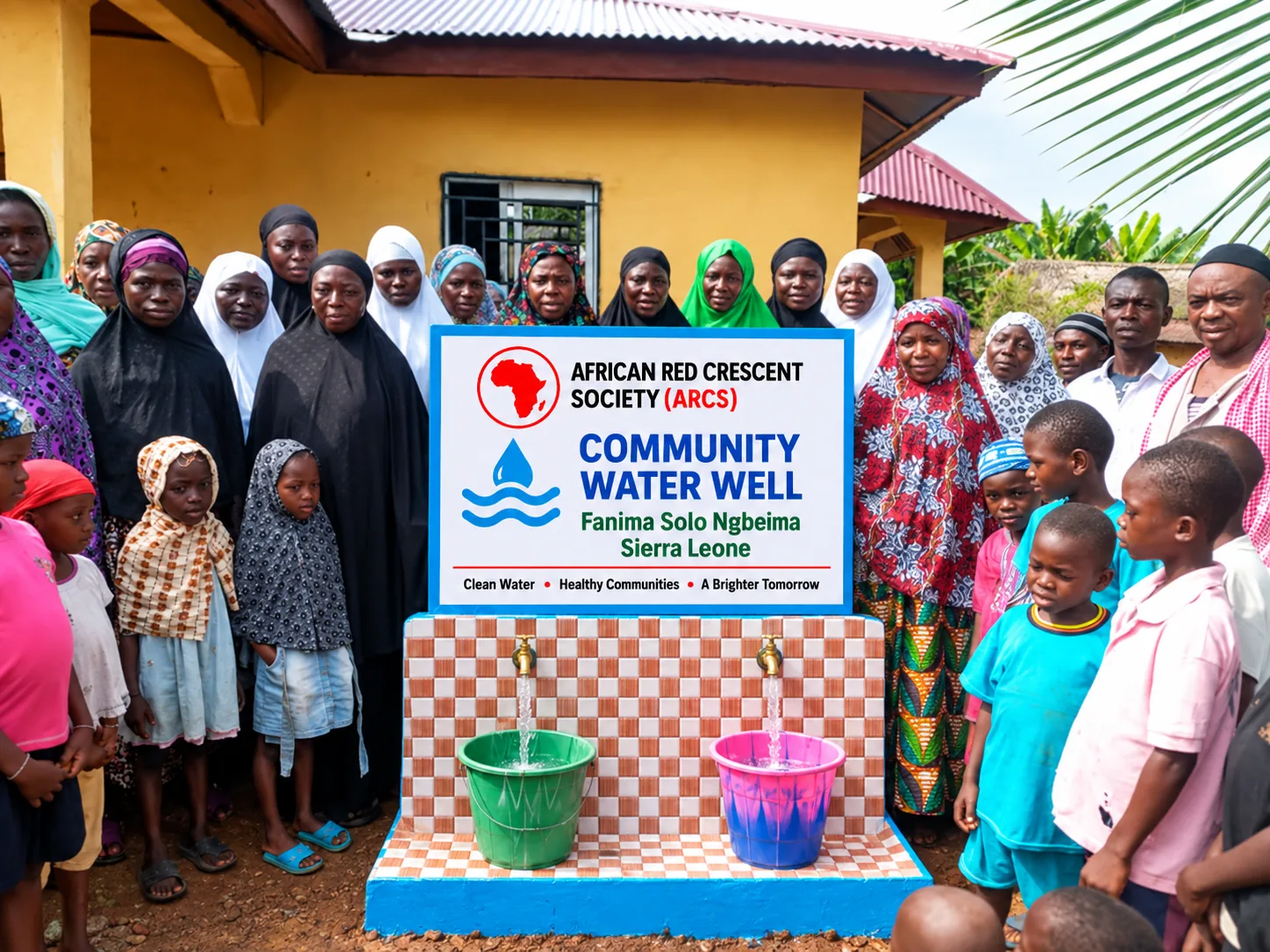 ARCS community water well programme