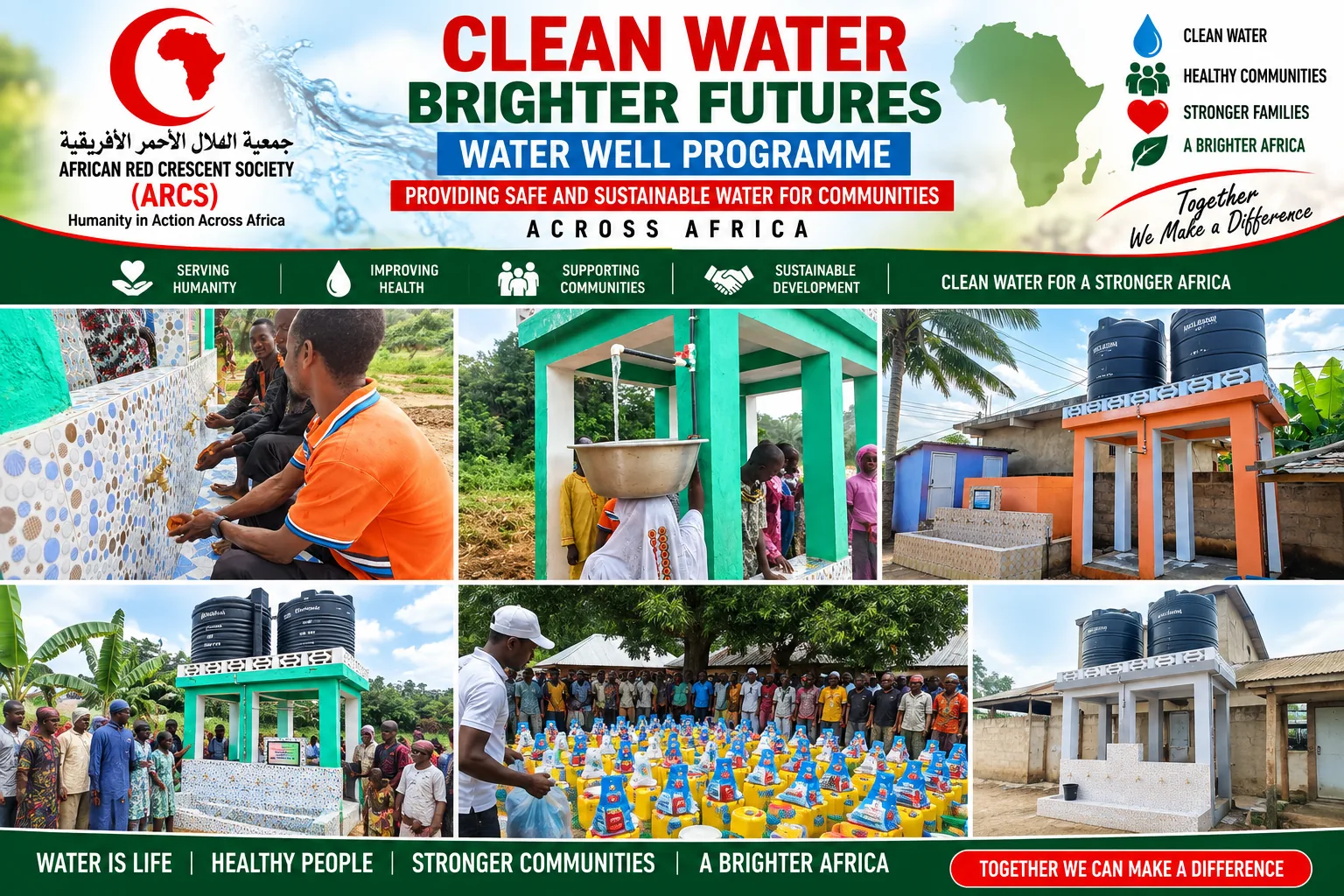 ARCS community water well programme