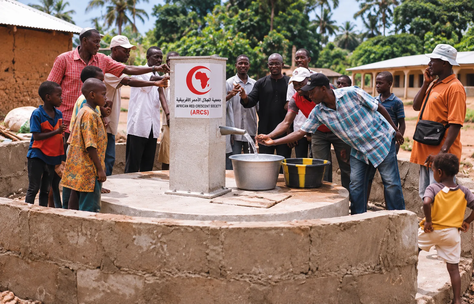 ARCS community water well programme