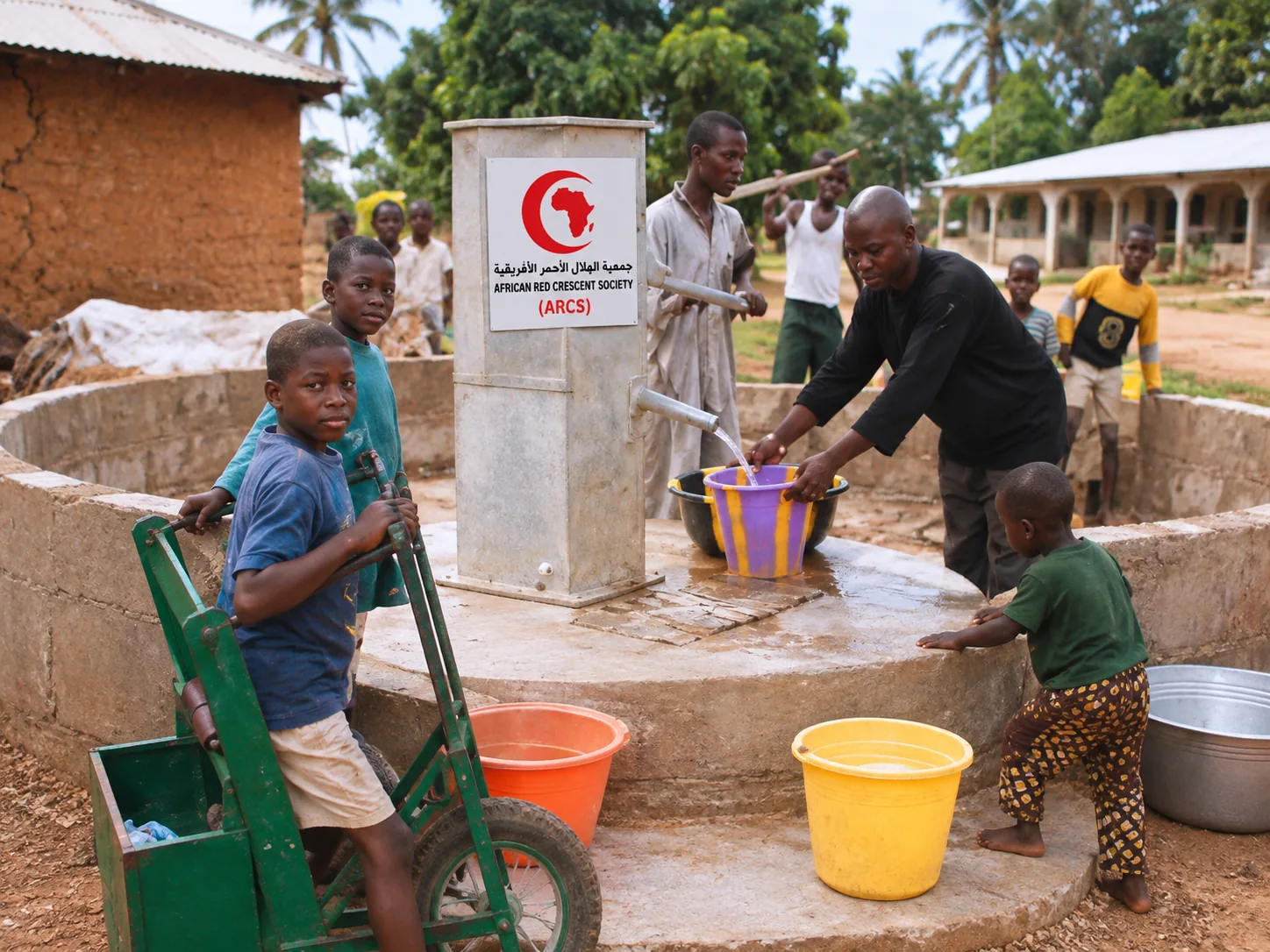 ARCS community water well programme